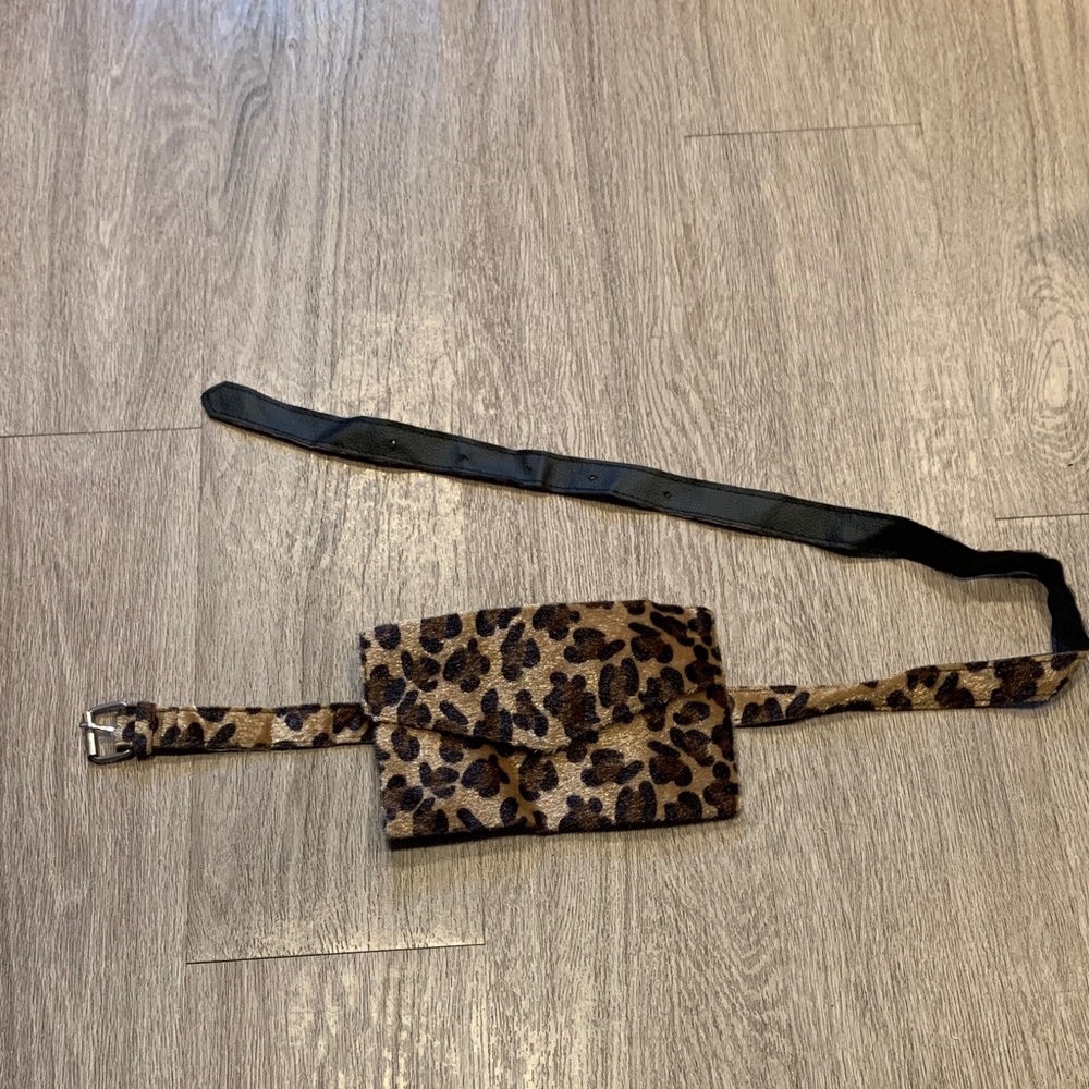 Leopard Print Belt Bag